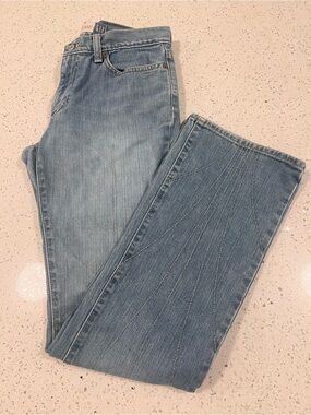 Vintage Y2K GAP Jeans Stitched Detail Splish Splash Bootcut Jeans 100% Cotton